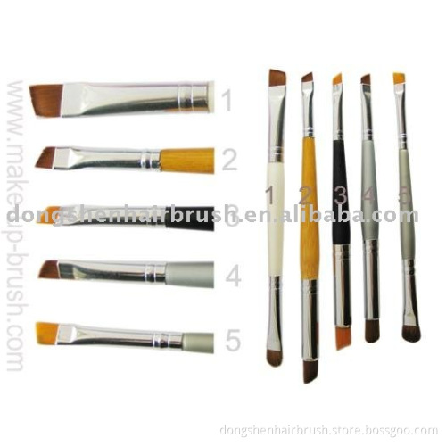 professional makeup double ends brushes,eyeliner brushes,makeup brushes free samples